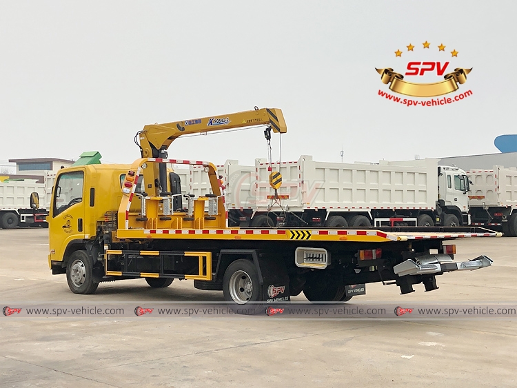 Road Wrecker Truck with Crane ISUZU -LB Road Wrecker Truck with Crane ISUZU -LB